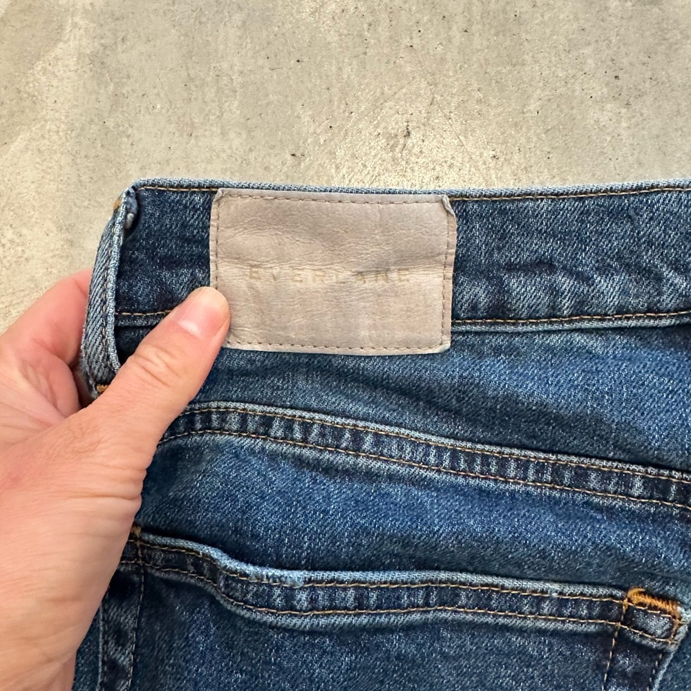 Everlane Way High Sailor Jeans size 28